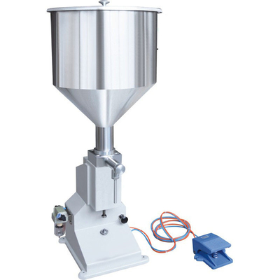 5-50 g Füllbereich Halbautomatische pneumatische Flüssigpasta-Handfüllmaschine