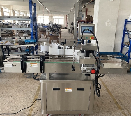 Runde Flasche Glasflasche Aufkleber Etikett Automatische Etikettierungsmaschine für Lebensmittelgetränke