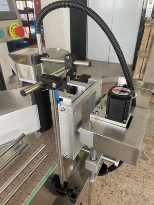 Runde Flasche Glasflasche Aufkleber Etikett Automatische Etikettierungsmaschine für Lebensmittelgetränke