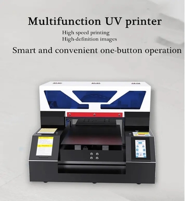 Customized A3-19 Automatischer Flachbett-LED-UV-Inkjet-Drucker für Smartphone-Kassenausweis