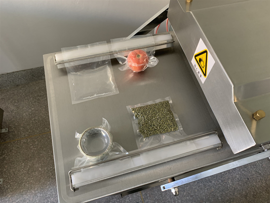 Elektrische Kartons zur Verfügung gestellt Doppelkammer Vakuum Verpackungsmaschine mit 1000W 750W Leistung