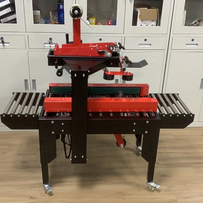 Halbautomatisches Klebeband Kartonkofferbox Versiegelung Verpackungsmaschine Versiegelung