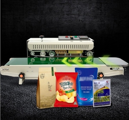 Lange Lebensdauer Automatische Plastiktüten Kontinuierliche Dichtmaschine Banddichter L820*W400*H305mm
