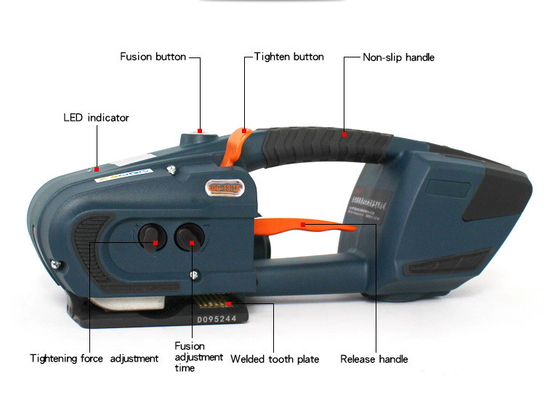 Elektrische Batterie-betriebene Kunststoff-Strapping Tool mit 3,0A Kapazität 340 * 130 * 120mm