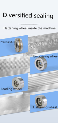 Hochindustrielle Banddichtungsanlage für Beutelverpackungen 1243*580*1228mm