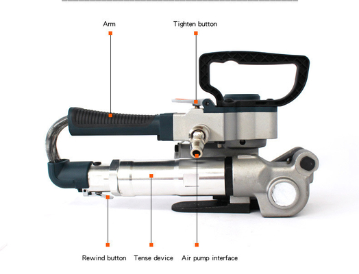 Schnelle und einfache Verpackung B19 Luft-Pneumatik-Handgriff-Strapping-Tool mit 2-5s Schweißzeit