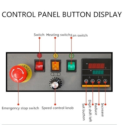 Textilien Einfache 220V/50HZ automatische vertikale kontinuierliche Banddichtung für Plastiktüten