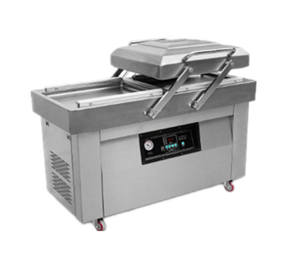 Holzverpackungsmaterial Nahrungsmittel Vakuumsiegelmaschine DZ-700/2SB 70CM Große Doppelkammern