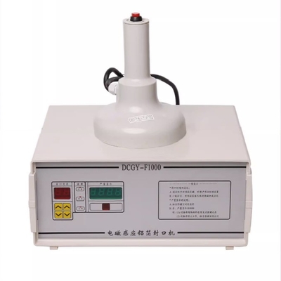 Maximalgeschwindigkeit 50 Stück/min. Portable Plastikflasche Aluminiumfolie Induktionsdichtmaschine