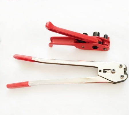Handgesteuerte Spannungssiegel für PP-PET-Strapping CE-zertifizierte Plastikstrappmaschine