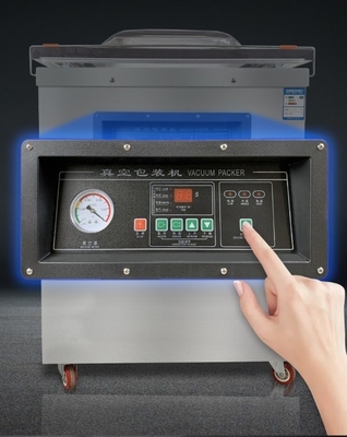 Elektrische vertikale Einzelkammer-Vakuumsiegelmaschine für Lebensmittel DZ-500/2E zur Lagerung von Lebensmitteln