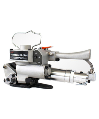 geeignete Breite 13-25 mm Pneumatische PET-Gürtelmaschine mit Reibungsschweißdichtung