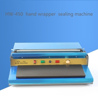 220V / 50HZ Mini-Kunststoff-Stretch-Cling-Film-Handwickler-Siegelmaschine für Lebensmittelfrüchte