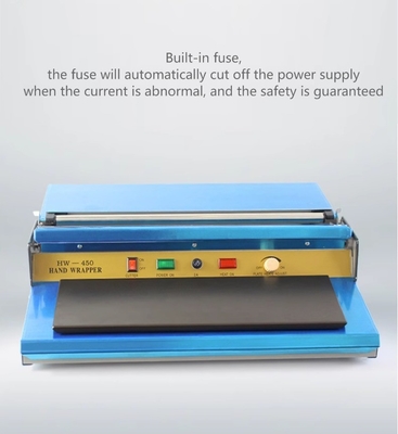 220V / 50HZ Mini-Kunststoff-Stretch-Cling-Film-Handwickler-Siegelmaschine für Lebensmittelfrüchte