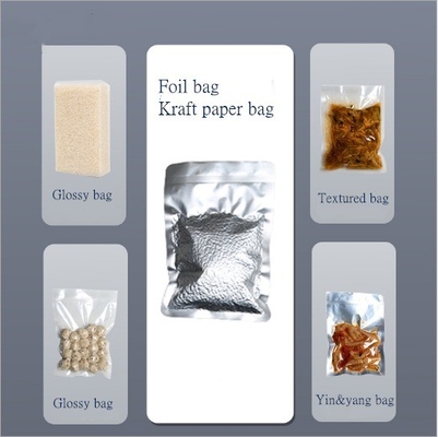 Meeresfrüchte Delikatessen Reisziegel Vakuumverpackungsmaschine für Plastiktütenverpackungen
