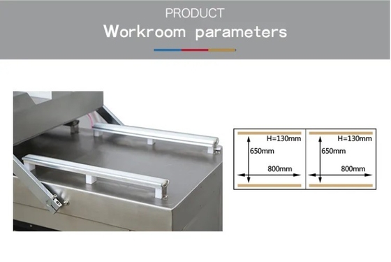 Taschenverpackung Automatische Doppelkammer Aluminiumfolie Vakuumdichtungsmaschine Vorteil