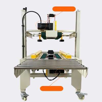 FXJ-6050 Halbautomatische Kartonbox-Falt- und Klebebandmaschine Die ideale Wahl für die Verpackung