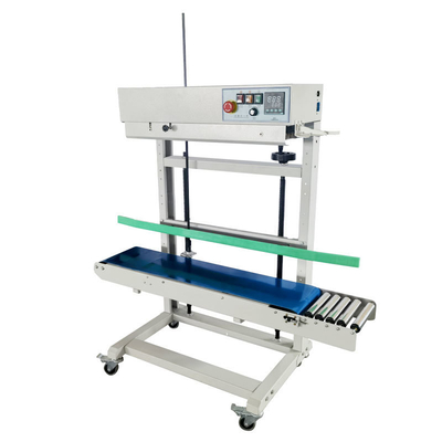 50 kg Max-Last-Gewicht Kontinuierlicher Banddichter FR-1120L Vertikaler Schwerlastdichter aus Kunststoff