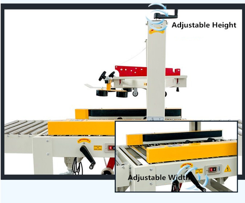 3 kg Max Loading Halbautomatische Kartonversiegelungsmaschine für links und rechts fahren