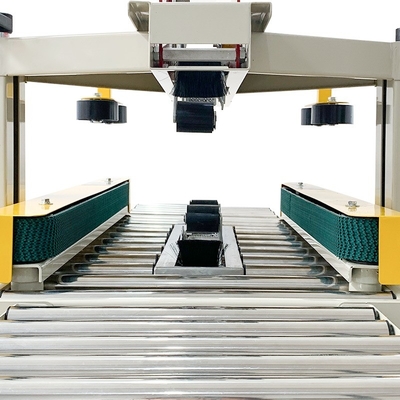 220V/50HZ Halbautomatisches Klebeband Kartonbox Links- und Rechtsantrieb Versiegelung Verpackungsmaschine