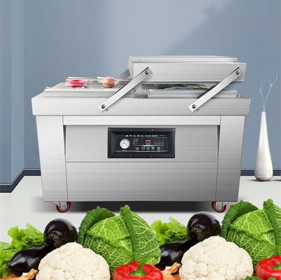 600x20mm Dichtbandgröße Doppelkammer Obst und Gemüse Vakuumverpackungsmaschine