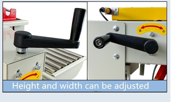 Förderbandgetriebene halbautomatische Kartonversiegelungsmaschine für 1350*640*1430mm Kisten