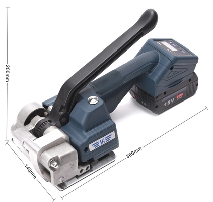 2A Kapazität Handheld Plastic Electric Strapping Banding Machine für 13-16mm PP/PET Strap