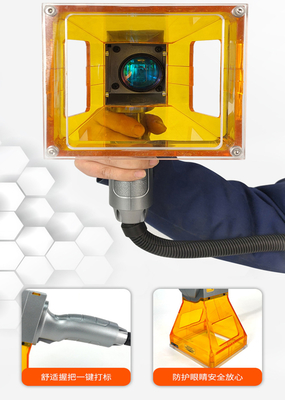 MAX Leistung ≤ 300 W Portatable Fiber Laser Graver für Datum und Logo Markierung Lösungen
