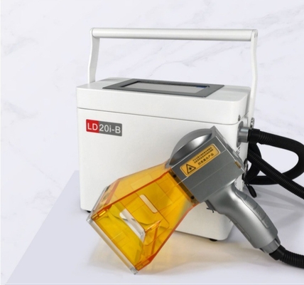 Multifunktionale Lasermarkierungsmaschine für Plastikkartonflaschen mit Barcode/QR-Code