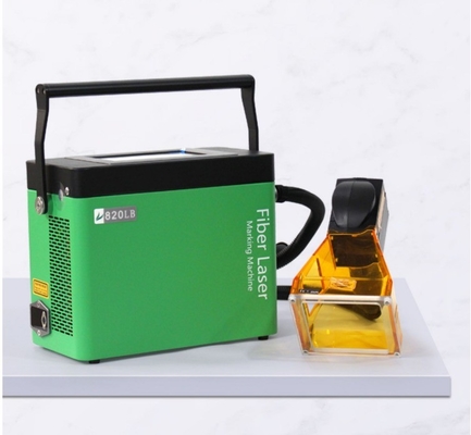 Multifunktionale Lasermarkierungsmaschine für Plastikkartonflaschen mit Barcode/QR-Code