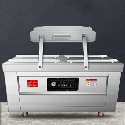 220V/50HZ DZ-400/SA Flatbed Doppelkammer Lebensmittel Vakuumverpackungsmaschine für Fleisch Reis Fisch