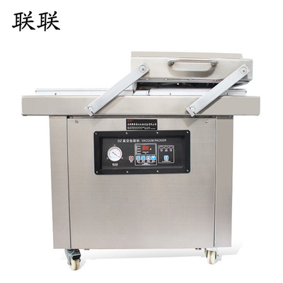 220V/50HZ DZ-400/SA Flatbed Doppelkammer Lebensmittel Vakuumverpackungsmaschine für Fleisch Reis Fisch