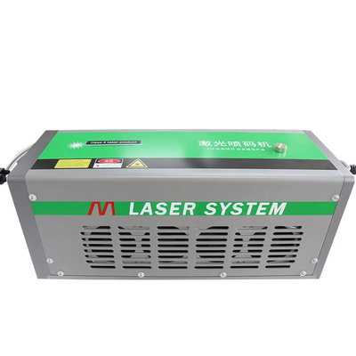 40W CO2-Laser-Drucker für Verfallsdatum Chargencode auf Plastiktüten Kabeldraht PET-Flasche