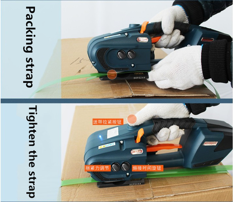 Portable Battery Electric Pallet Strapping Packing Machine mit Schweißzeit von 2-5 Sekunden