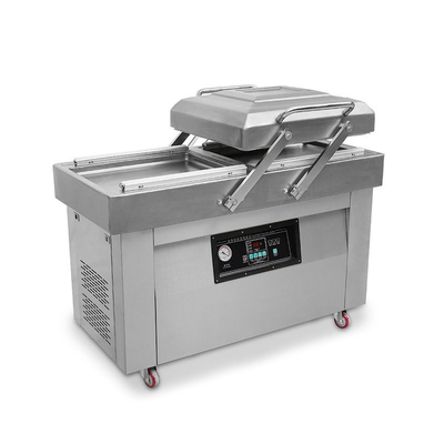 DZ-500 2SB Halbautomatische Doppelkammer Vakuumverpackungsmaschine für die Textilindustrie