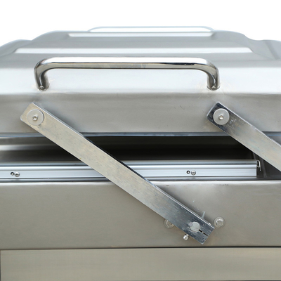 DZ-600 2SB Halbautomatische Doppelrohr-Vakuumpakemaschine mit Motorleistung 2000W