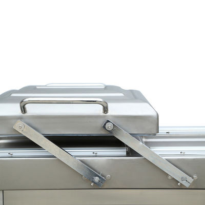 DZ-600 2SB Doppelkammer Plastikbeutel Fleisch Vakuumverpackungsmaschine Vakuumversiegelungsmaschine für Käse