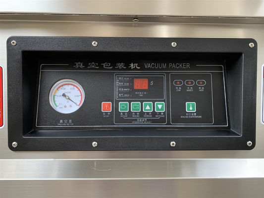 DZ-600 2SB Doppelkammer Plastikbeutel Fleisch Vakuumverpackungsmaschine Vakuumversiegelungsmaschine für Käse