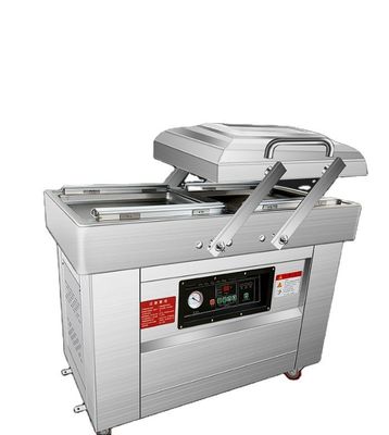 DZ-600 2SB Doppelkammer Plastikbeutel Fleisch Vakuumverpackungsmaschine Vakuumversiegelungsmaschine für Käse