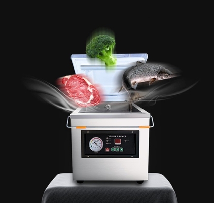 Langlebigkeit Schreibtischvakuumverpackungsmaschinen für die Lagerung von frischem Fleisch, Fisch und Gemüse