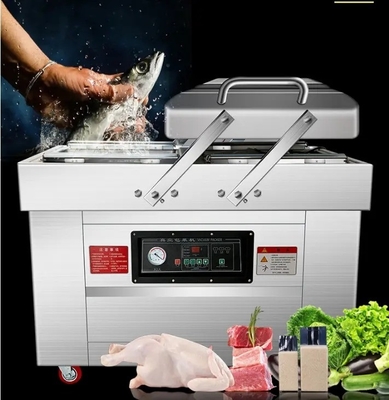 140 KG DZ600/2SB Automatische Doppelkammer Vakuumverpackungsmaschine für Lebensmittel