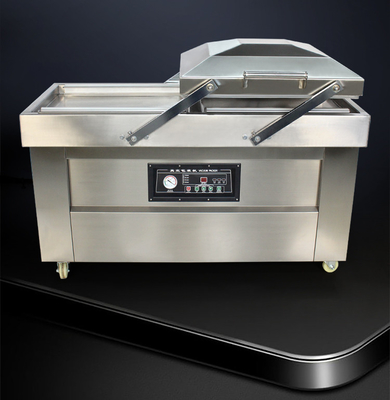 140 KG DZ600/2SB Automatische Doppelkammer Vakuumverpackungsmaschine für Lebensmittel