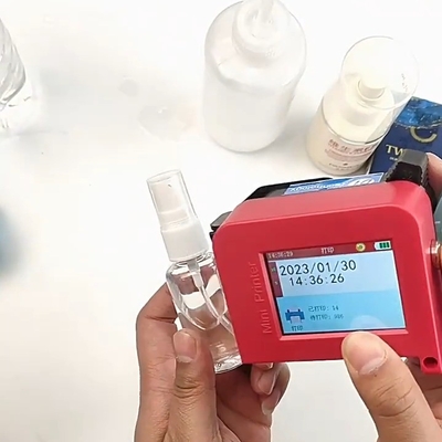 12.7mm Mini130 Portable Inkjet-Drucker für Lösungen zur Identifizierung von Baustellen