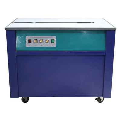 Dauerhafte S308 Zwei-Motor-Hochtisch automatische Kartonschachtel Schnürmaschine für leichte Ladung