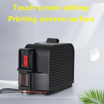 Handheld Inkjet-Drucker mit gekrümmter Oberfläche mit 12,7 mm Bearbeitungsbildschirm Druckgeschwindigkeit 50M/MIN