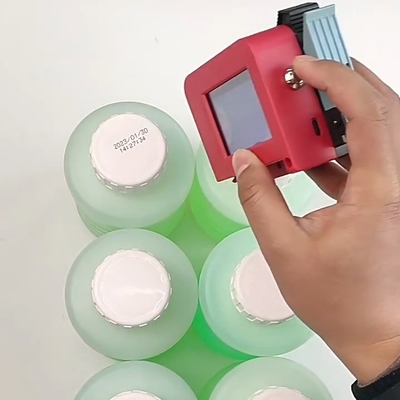 Solvent Ink Mini Handheld Pocket Inkjet Drucker für Plastiktüten Datum Barcode QR Code 3 KG