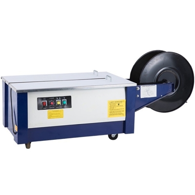 Elektrische Einzelmotor-Low-Table-PP-Strappmaschine mit Gürtel-Tischplatte zum Nutzen