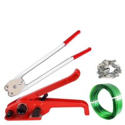 Rot H19 Strapper Maschine Kunststoff Gurt Handverpackung Spannungsgerät für PP PET Gurt