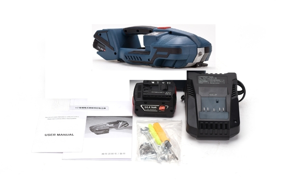 Verwenden Sie Strap Breite 13-16mm Portable Electric Baler mit 3200N Spannung und 4000mAh Batterie