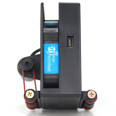Black Eco Solvent Handheld Drucker 600dpi für Englisch Nummer Qr Barcode Ablaufdatum